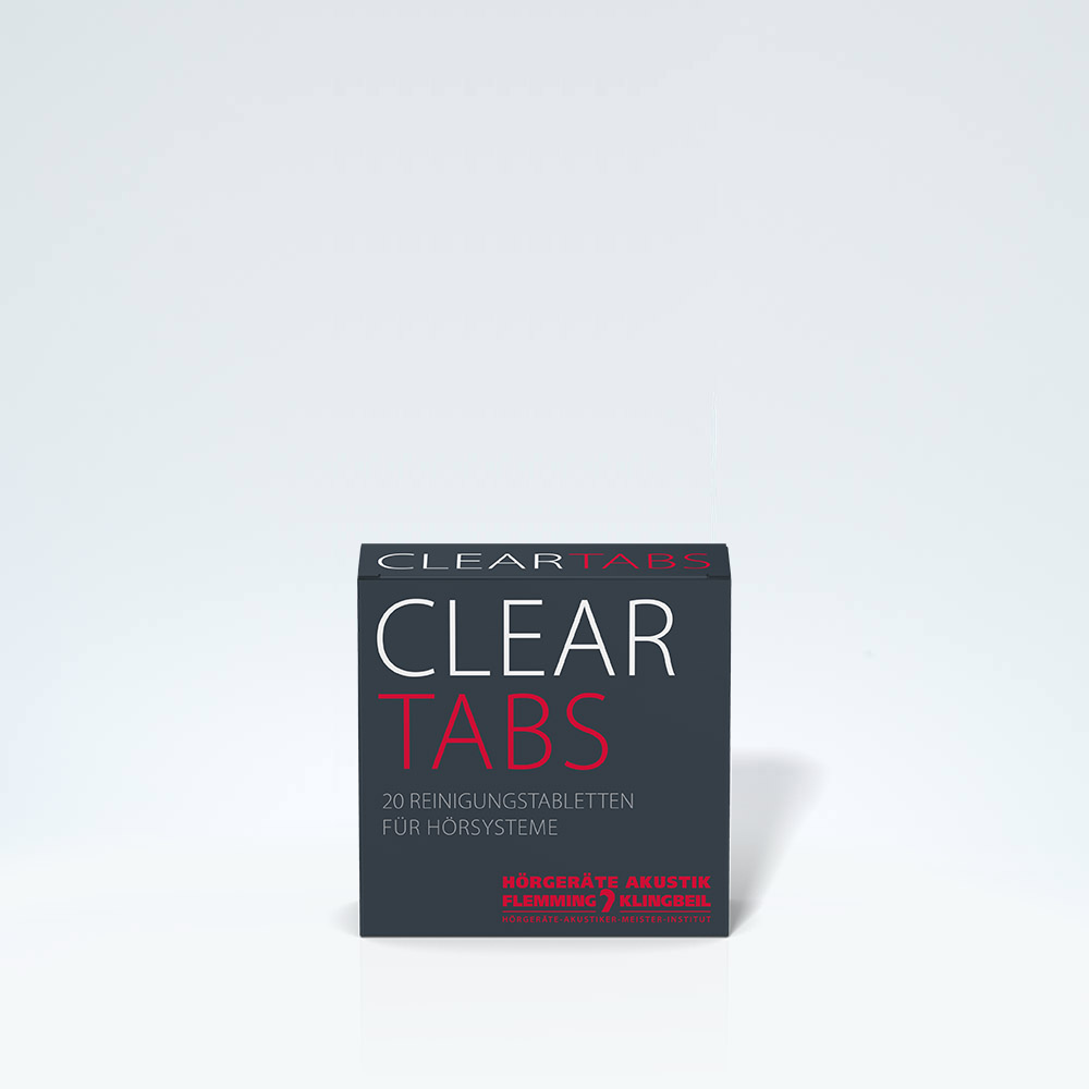 Clear Tabs – Reinigungstabletten